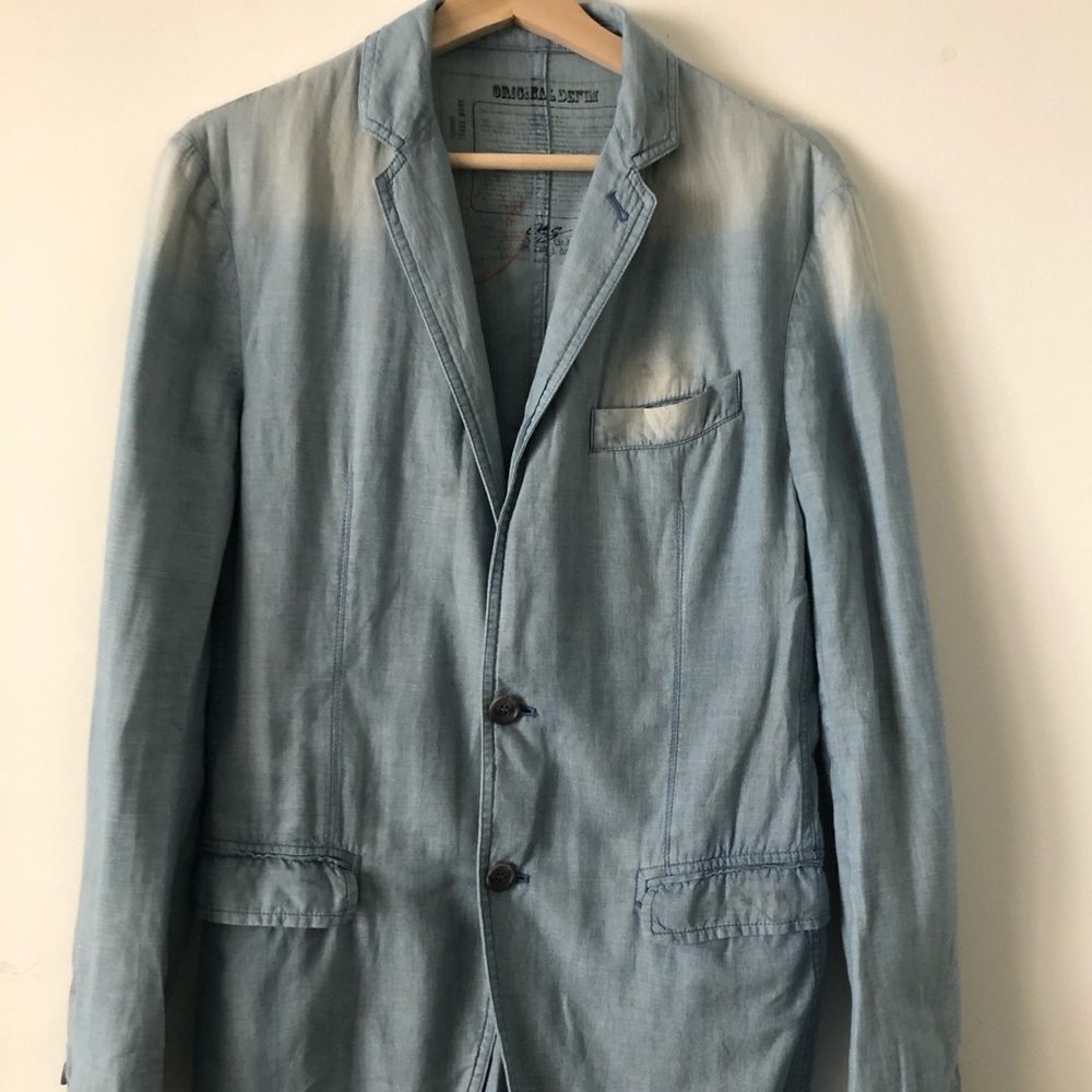 Dolce & Gabbana Light Denim Vintage Blazer